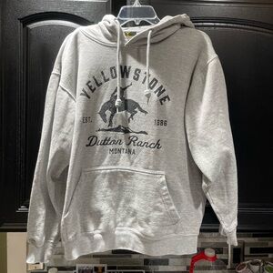 Yellowstone - Dutton Ranch - Long Sleeve Hoodie Sweatshirt - Size L